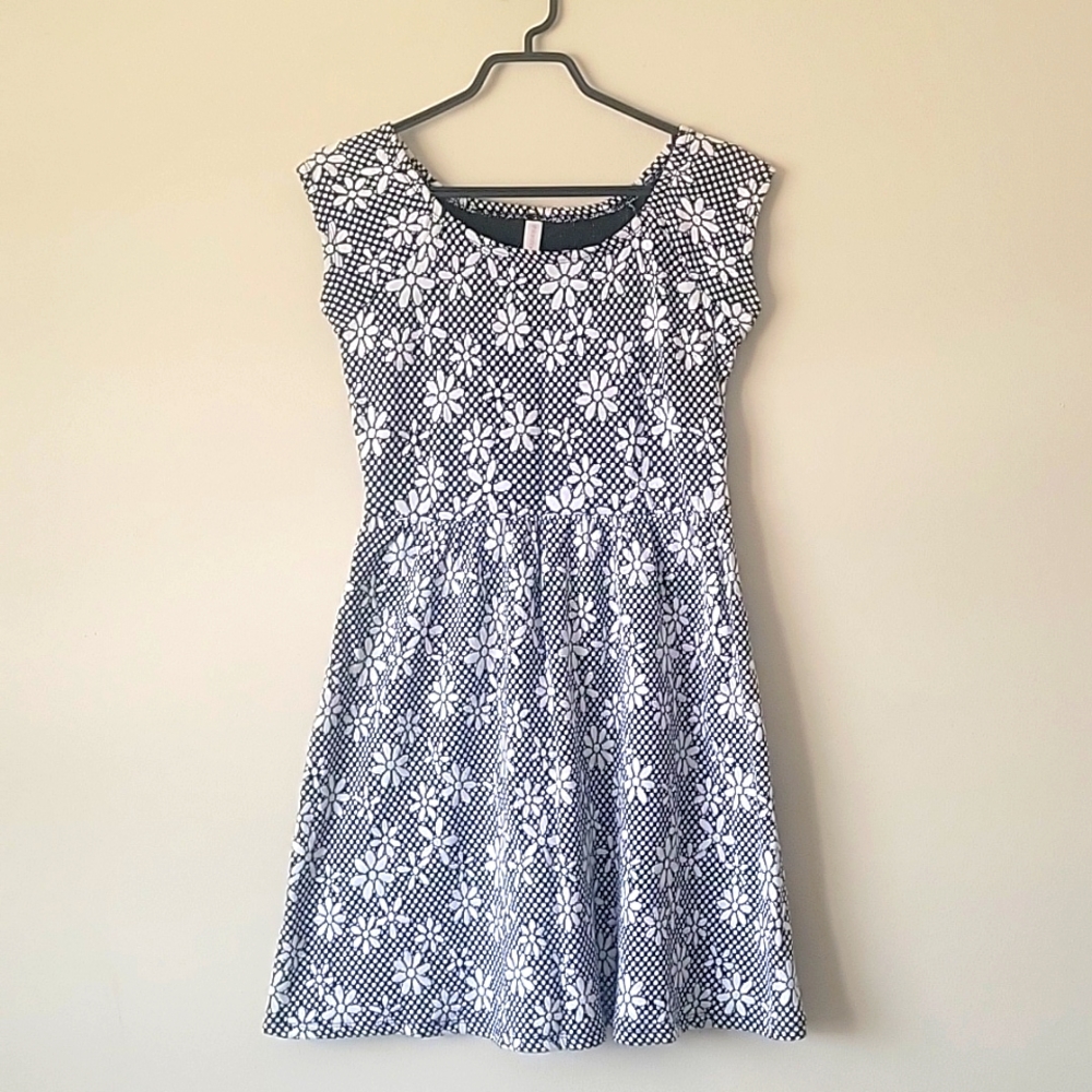 Floral A-line Dress